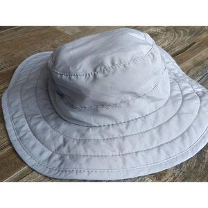 Connectyle Sun Bucket Hat Adult Gray Vented Hiking Fishing Chin Strap Packable